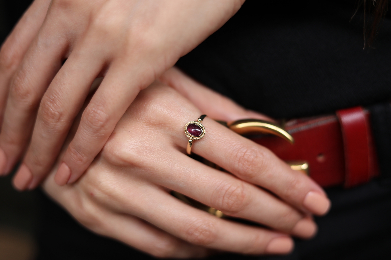 Yakut Mini Yüzük - REİS