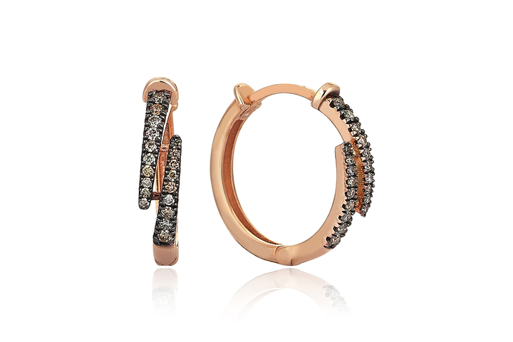 Claw Brown Earring - REİS (1)