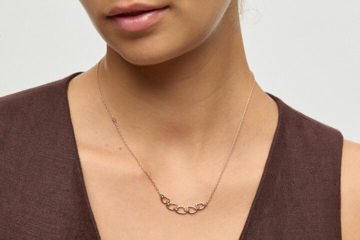 Connection Necklace Brown - REİS (1)