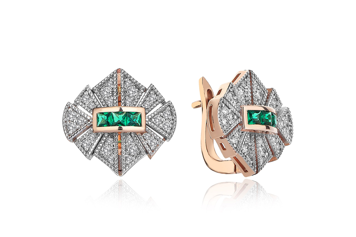 Gotham Green Earring - REİS (1)
