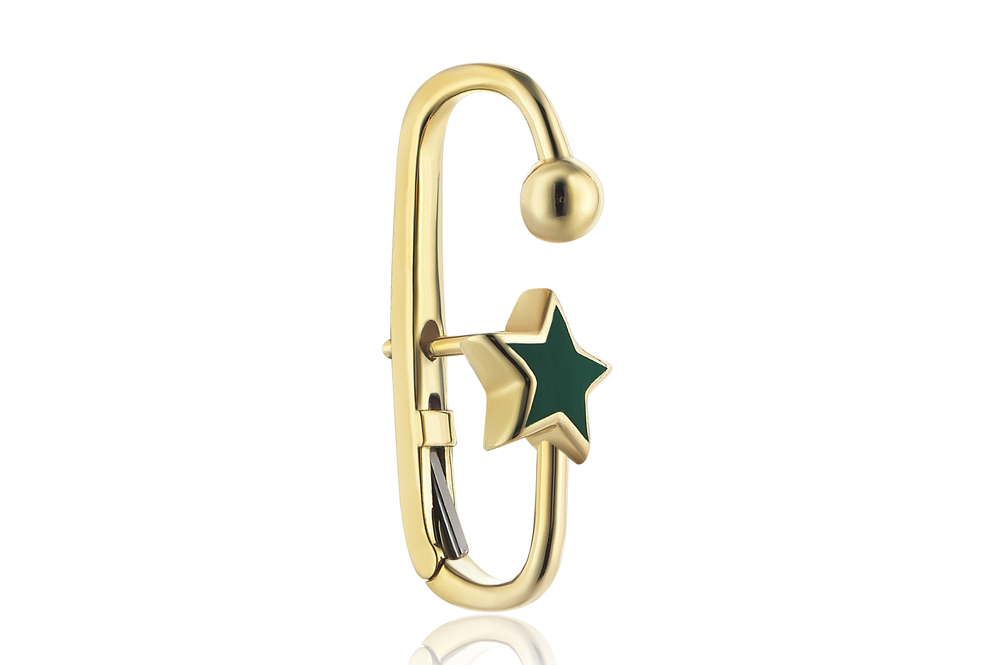Green Star Earcing (2)