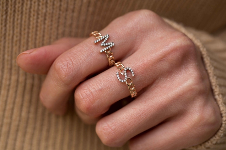 Harf Künye Yüzük - REİS