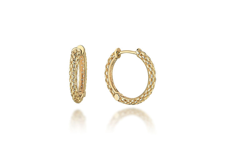Hasır Thin Earring - REİS (1)