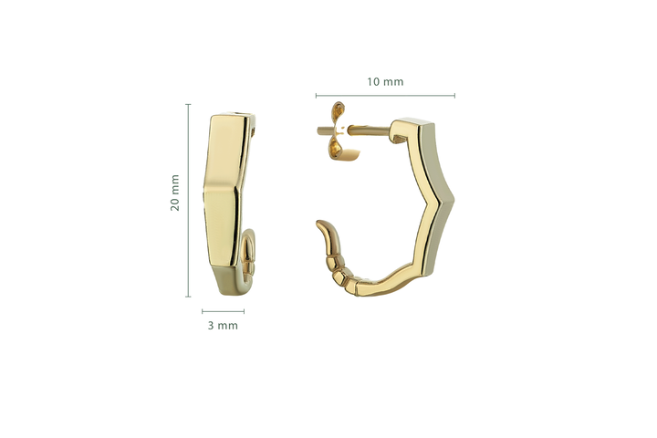 Heritage Bone Küpe - REİS (1)
