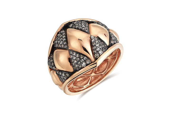 Bold Cognac Ring - REİS (1)