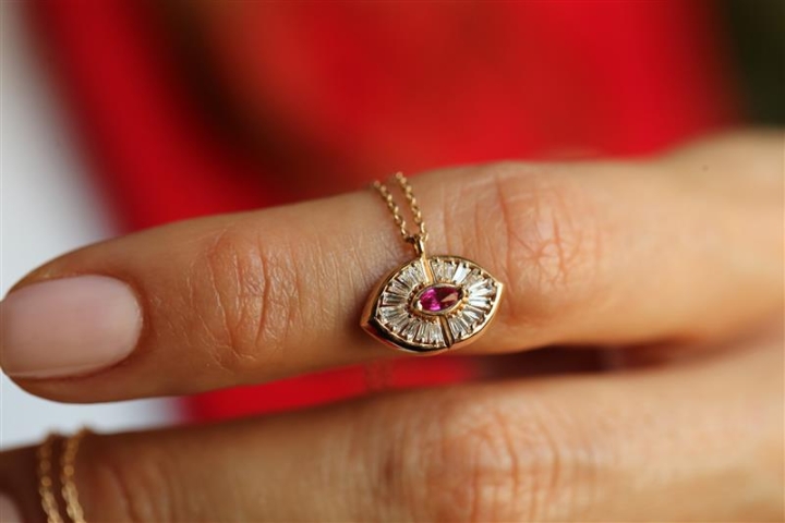 Lecco Ruby Necklace - REİS