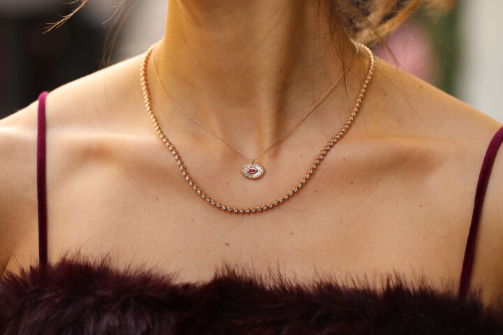 Lecco Ruby Necklace - REİS (1)