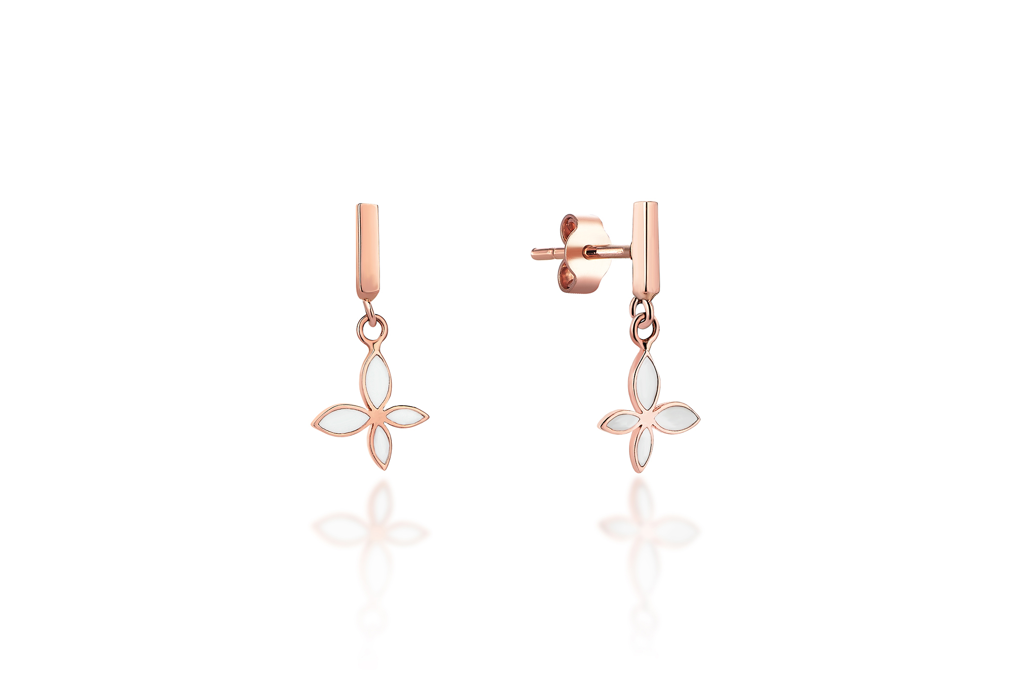 Lilies White Line ()