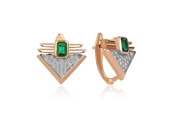 Prego Green Earring - REİS (1)