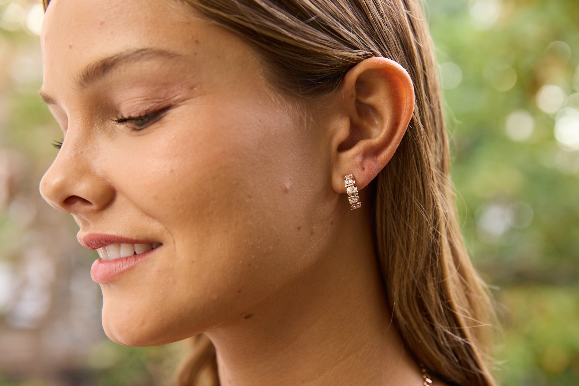 Sangria Hoop Earrings ()