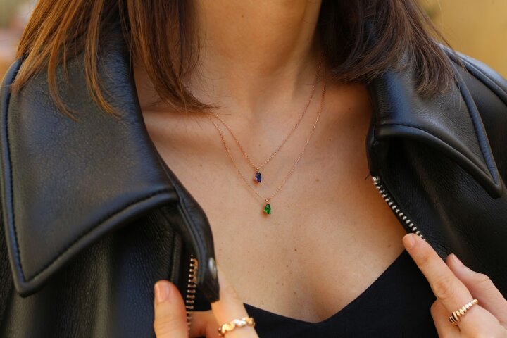 Self Blue Necklace - REİS (1)