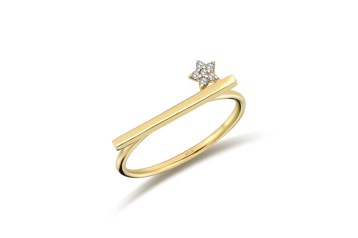Star Line Ring - REİS (1)