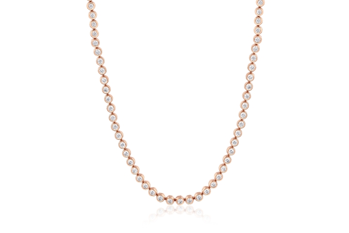 Diamond Tennis Necklace - REİS